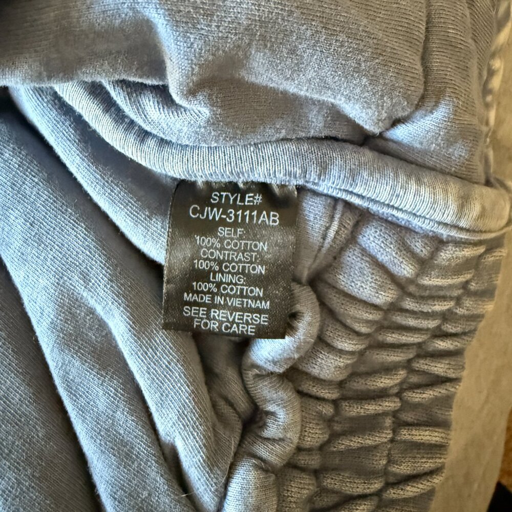NWT Dolman Quilted Knit Jacket, BLUE - Size XL - Picture 7 of 7